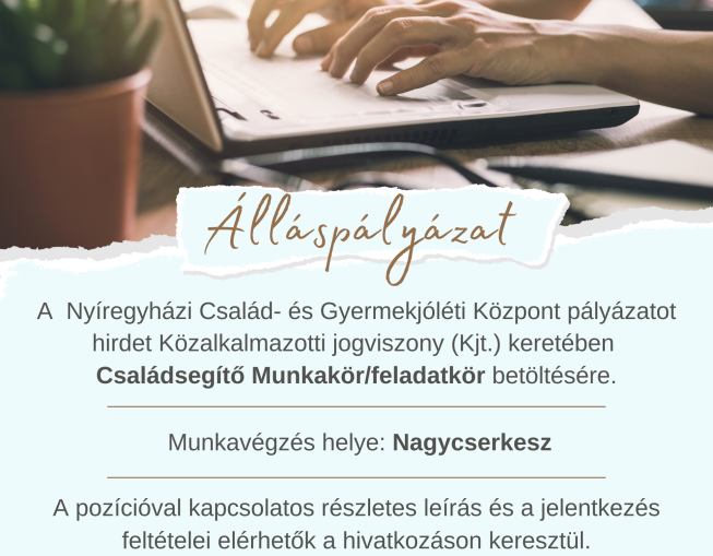 Álláspályázat